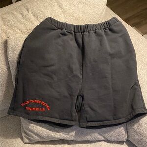 437 Women's Black Swim Club Shorts